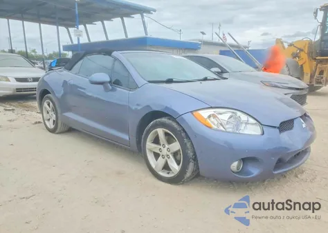 2007 Mitsubishi Eclipse Spyder Gs z USA, uszkodzony, nr VIN 4A3AL25F87E071283